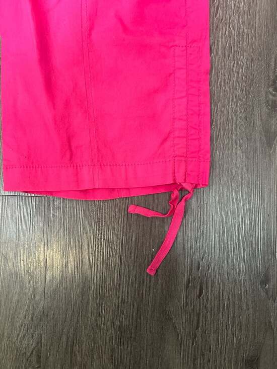 Caribbean Joe Women's Hot Pink Cargo Style Bermuda Shorts Size 8 - Picture 4 of 11